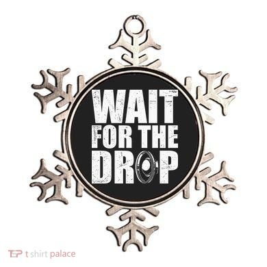 Wait For The Drop I Dubstep Bass Subwoofer Dance Music Ornament