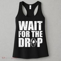 Wait For The Drop I Dubstep Bass Subwoofer Dance Music Women's Tank Top thumb 3