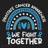 We Fight Together Prostate Cancer Awareness Prostate Cancer Beanie thumb 2