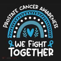We Fight Together Prostate Cancer Awareness Prostate Cancer Mousepad thumb 1
