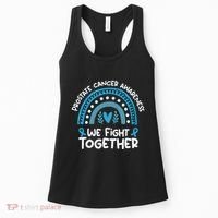 We Fight Together Prostate Cancer Awareness Prostate Cancer Women's Tank Top thumb 0