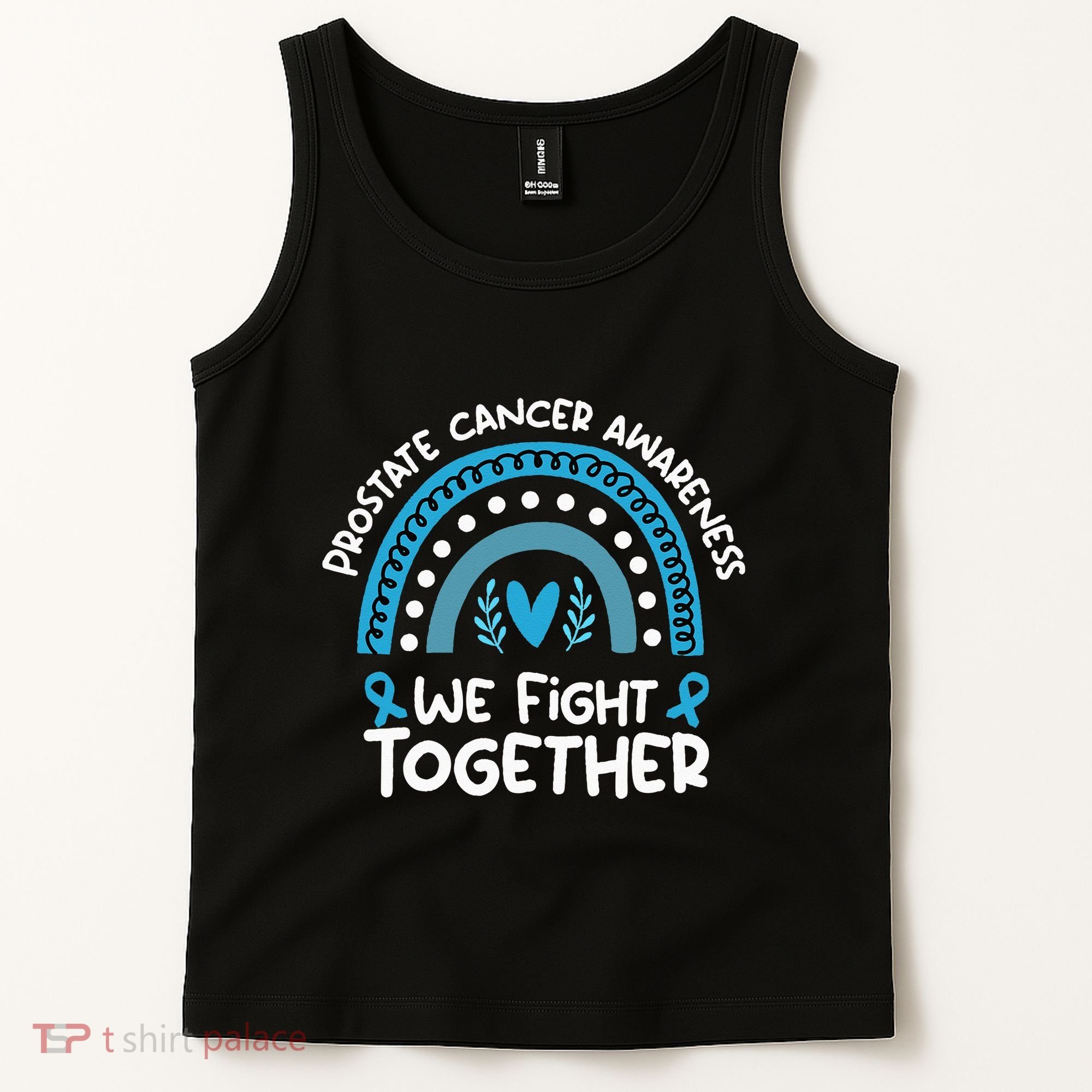 We Fight Together Prostate Cancer Awareness Prostate Cancer Tank Top