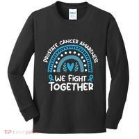 We Fight Together Prostate Cancer Awareness Prostate Cancer Kids Long Sleeve Shirt thumb 0