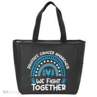 We Fight Together Prostate Cancer Awareness Prostate Cancer Tote Bag thumb 0
