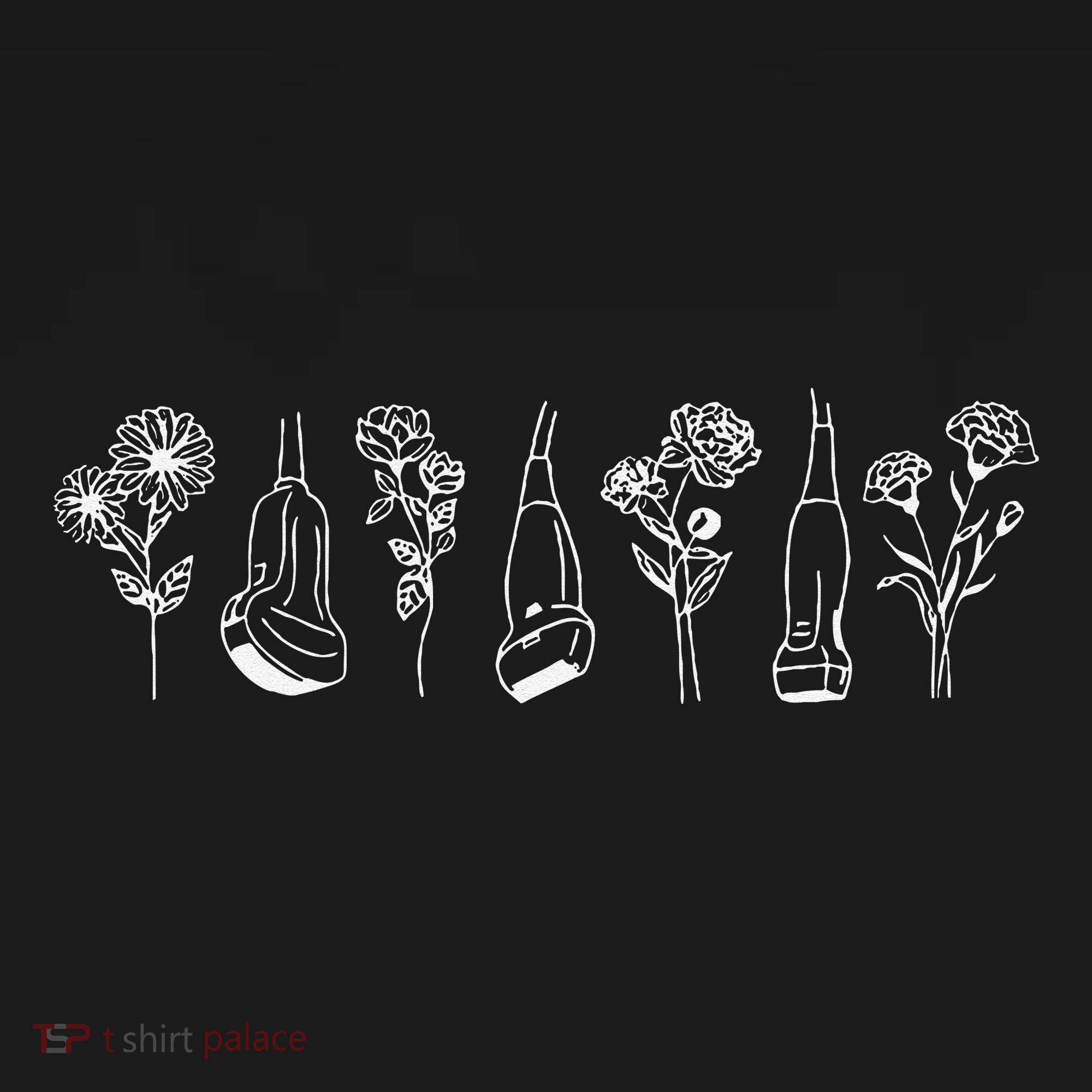 Women Floral Ultrasound Tech Sonographer Sono Tech Grad Mousepad
