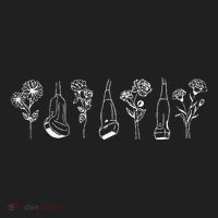 Women Floral Ultrasound Tech Sonographer Sono Tech Grad Golf Towel thumb 3