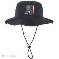 Wildland Firefighter Us Flag Fire Bucket Hat thumb 0