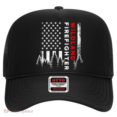 Wildland Firefighter Us Flag Fire Hat