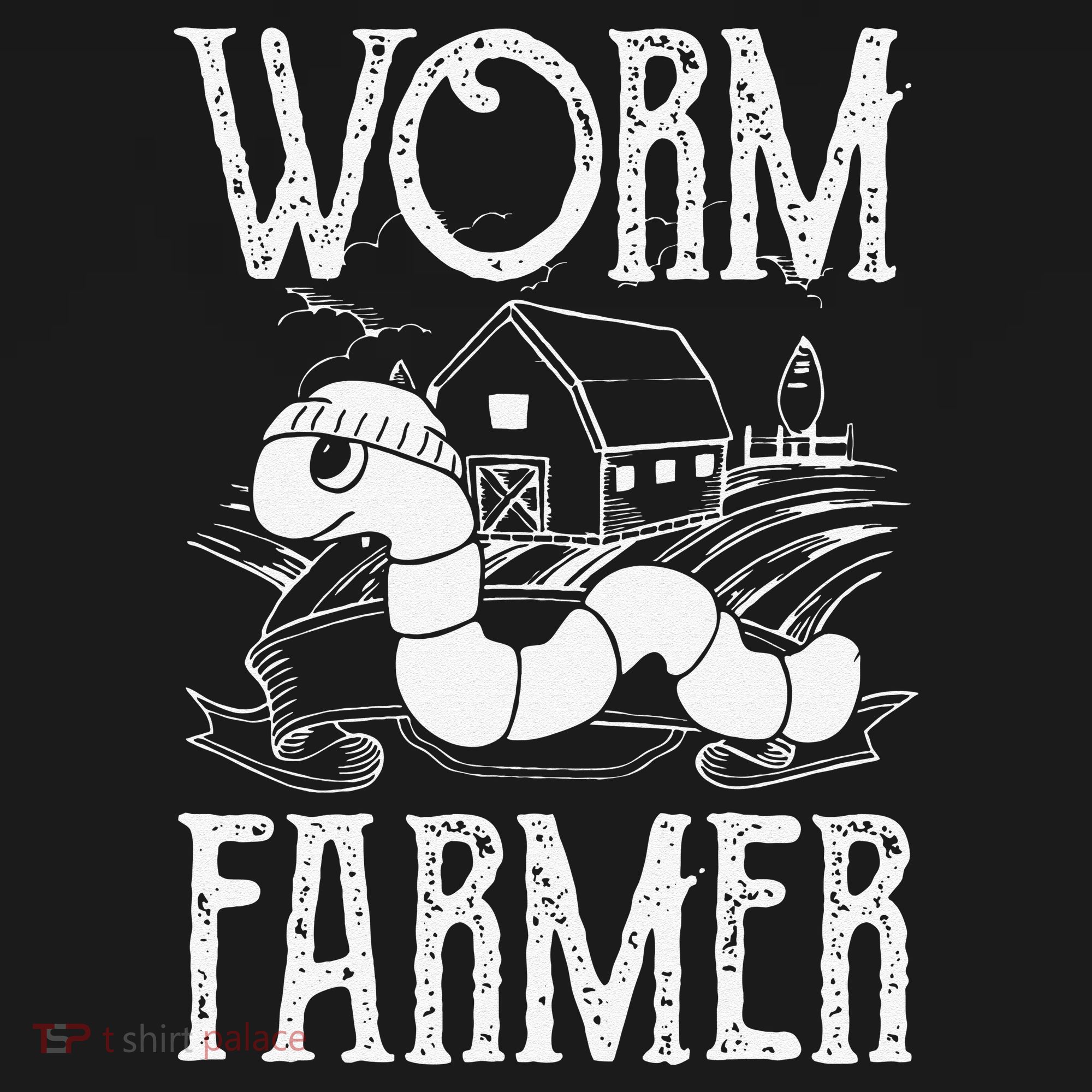 Worm Farmer Vermiculture Gardening funny Farming Doggie Tank