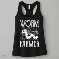 Worm Farmer Vermiculture Gardening funny Farming Women's Tank Top thumb 3