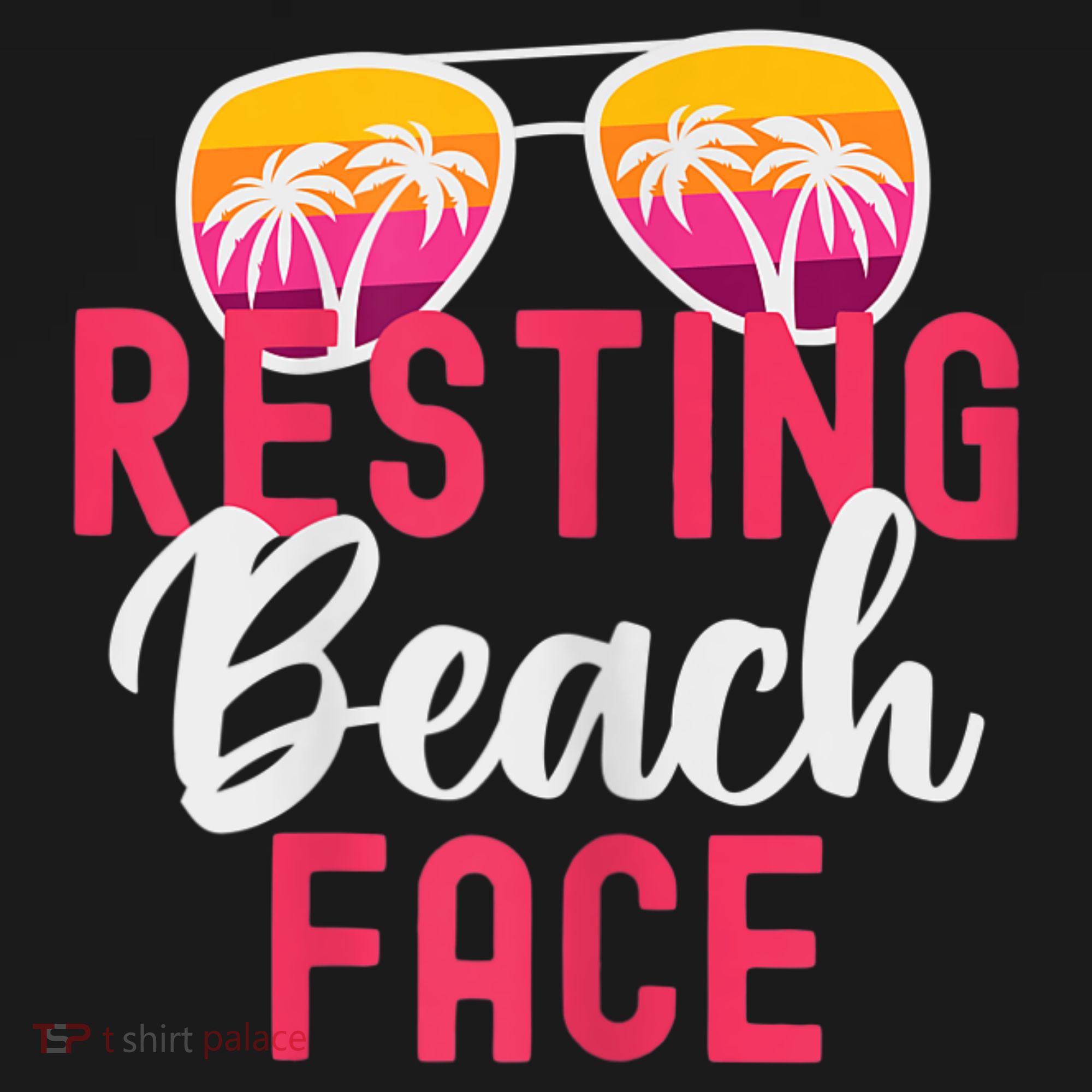 Womens Funny Vacation Girls Trip Girls Weekend Resting Beach Face Mousepad