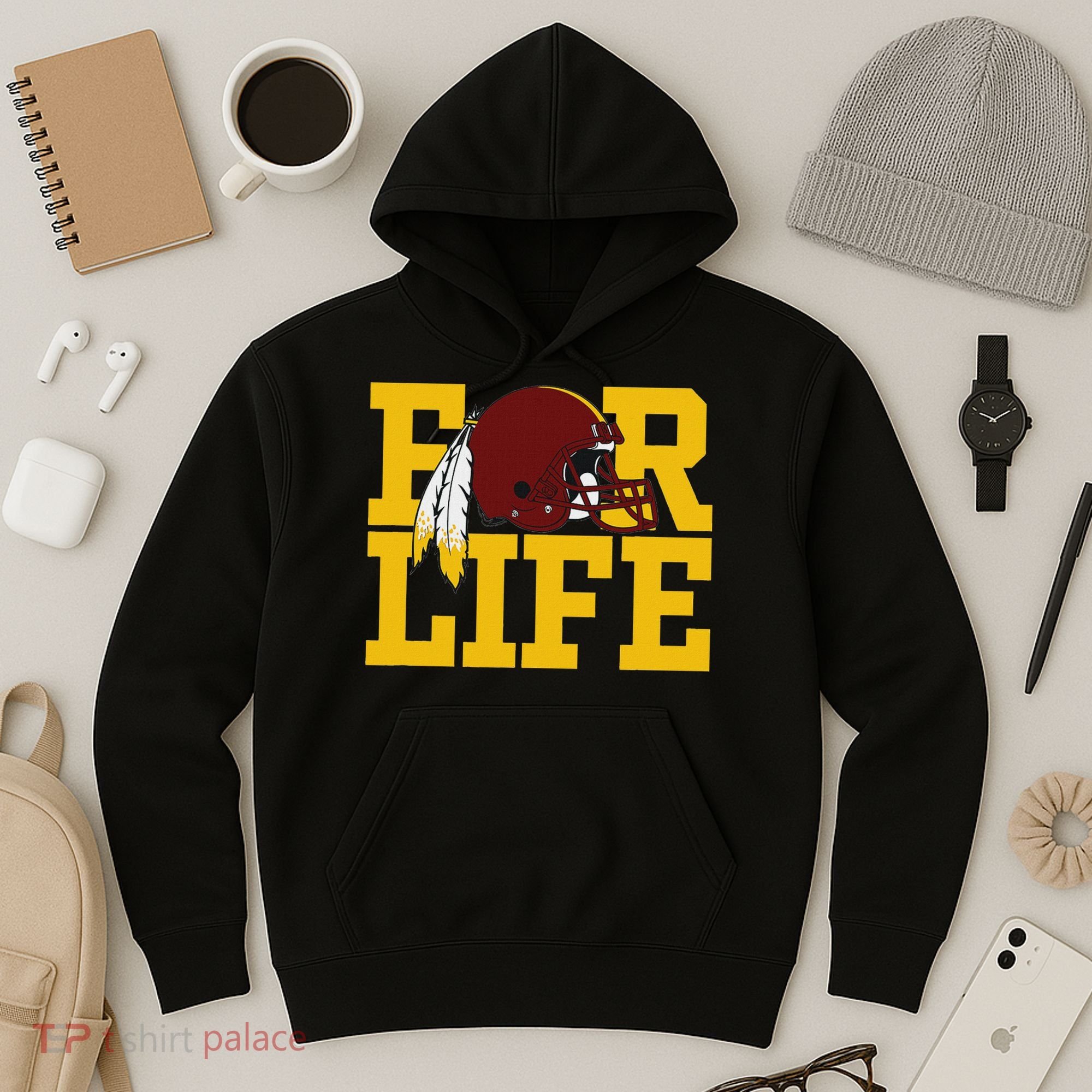 Washington Feather Hoodie