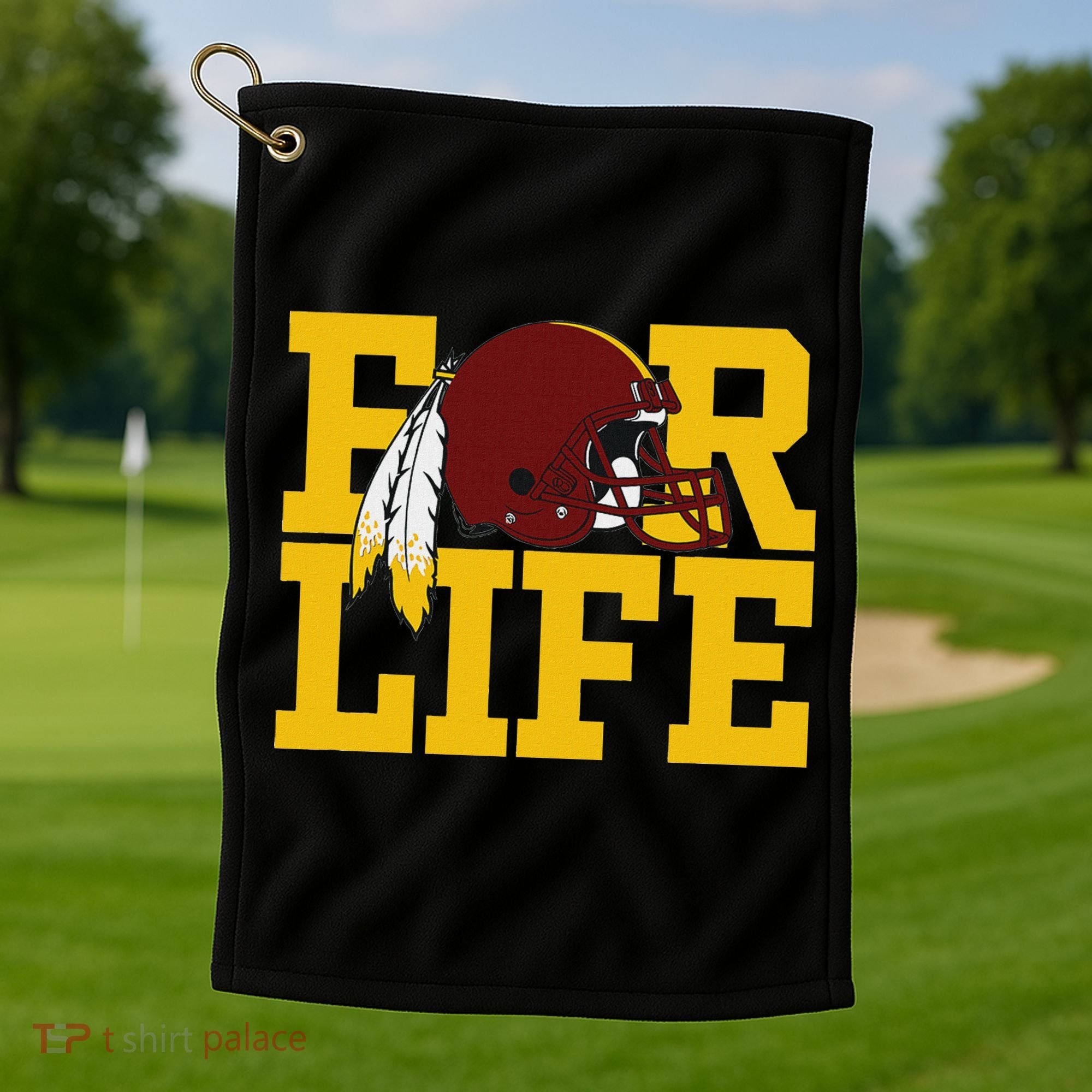 Washington Feather Golf Towel