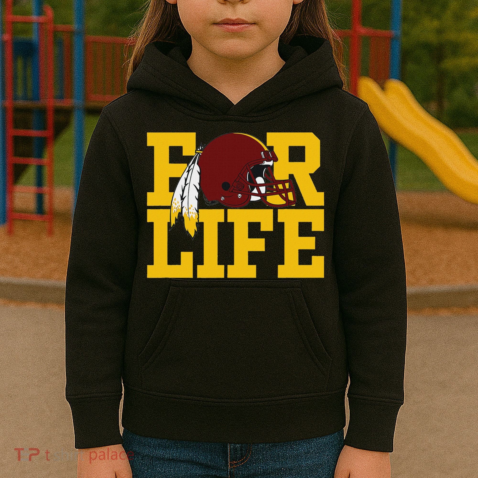Washington Feather Kids Hoodie