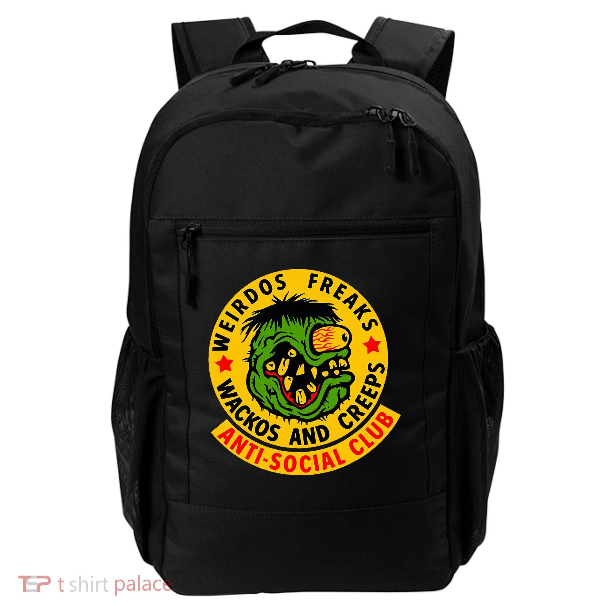Weirdos Freaks Wackos And Creeps Backpack
