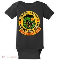 Weirdos Freaks Wackos And Creeps Baby Bodysuit thumb 0
