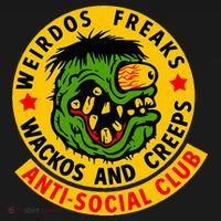 Weirdos Freaks Wackos And Creeps Baby Bodysuit thumb 2