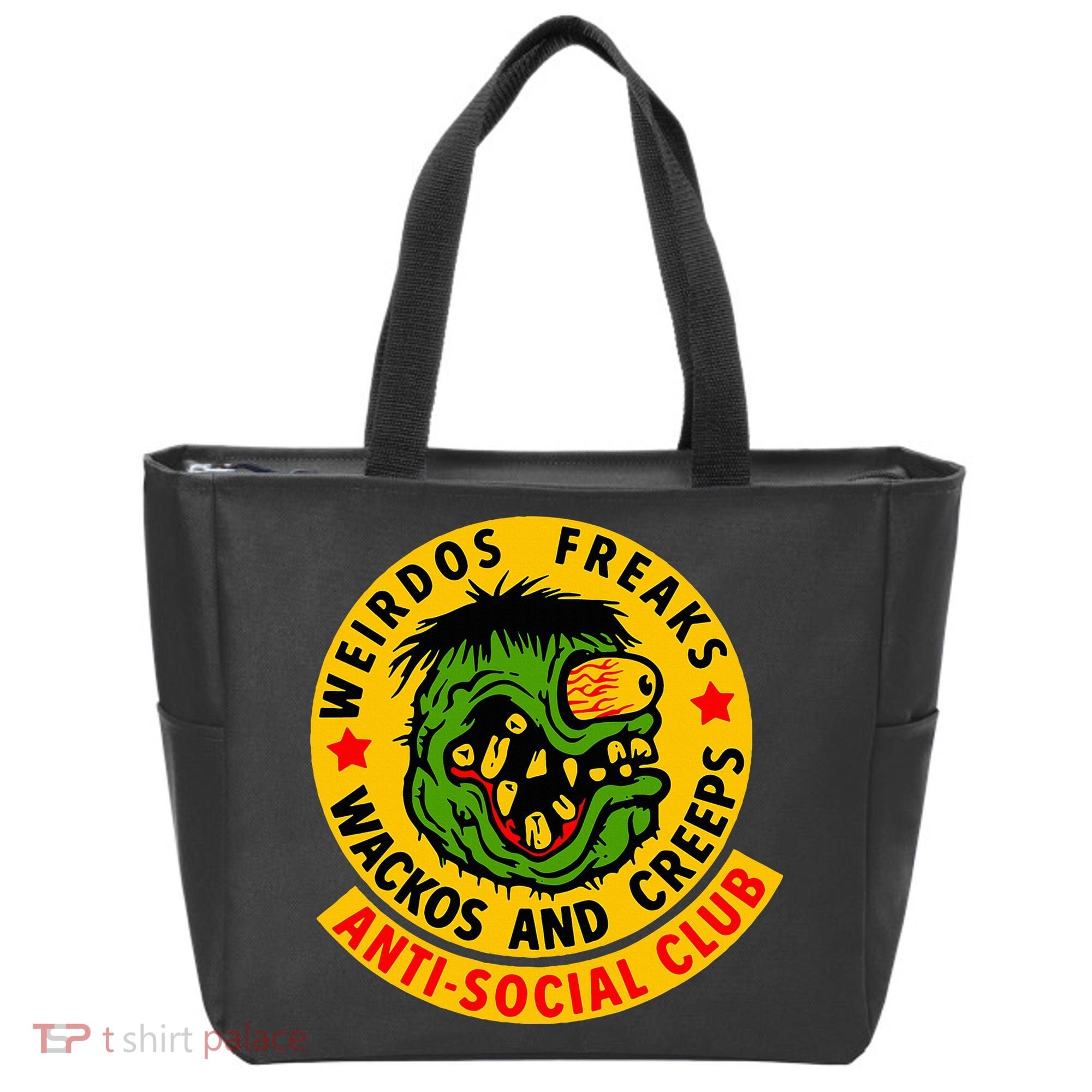 Weirdos Freaks Wackos And Creeps Tote Bag