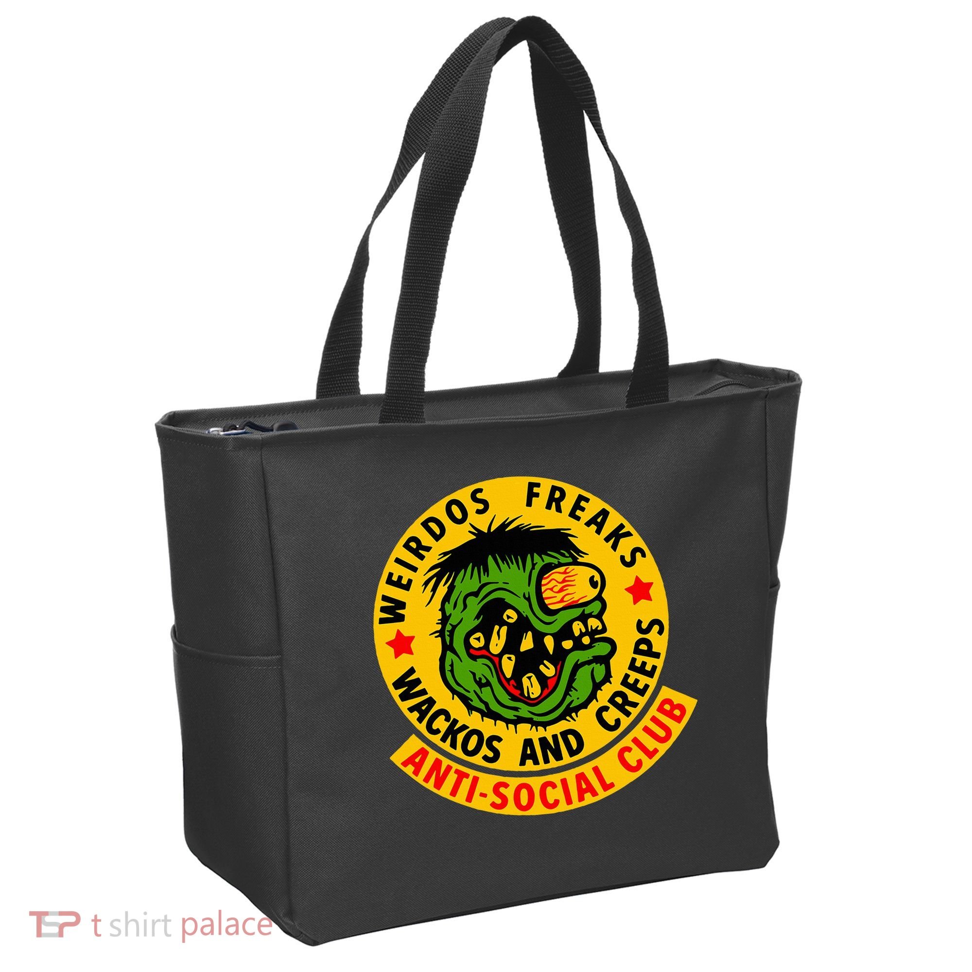 Weirdos Freaks Wackos And Creeps Tote Bag