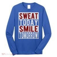 Weightlifting Funny Workout Gym Fitness Exercise Motivation Gift Long Sleeve Shirt thumb 0