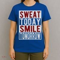 Weightlifting Funny Workout Gym Fitness Exercise Motivation Gift T-Shirt thumb 4