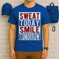 Weightlifting Funny Workout Gym Fitness Exercise Motivation Gift T-Shirt thumb 6