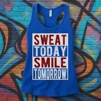 Weightlifting Funny Workout Gym Fitness Exercise Motivation Gift Women's Tank Top thumb 3