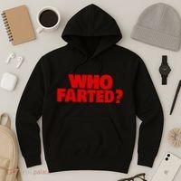 Who Farted Hoodie thumb 3