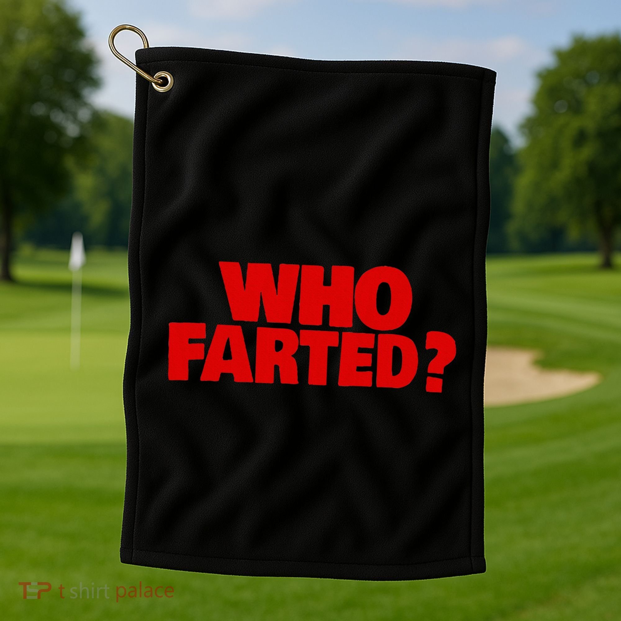 Who Farted Golf Towel