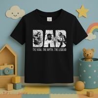 Welder Funny Welding Dad Man Myth Legend Father Toddler T-Shirt thumb 3