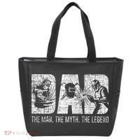 Welder Funny Welding Dad Man Myth Legend Father Tote Bag thumb 0
