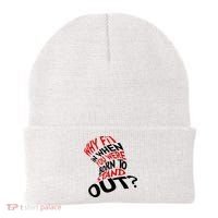 Why Fit When You Were Born To Stand Out Quote Beanie thumb 0