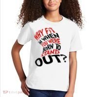 Why Fit When You Were Born To Stand Out Quote Kids T-Shirt thumb 2