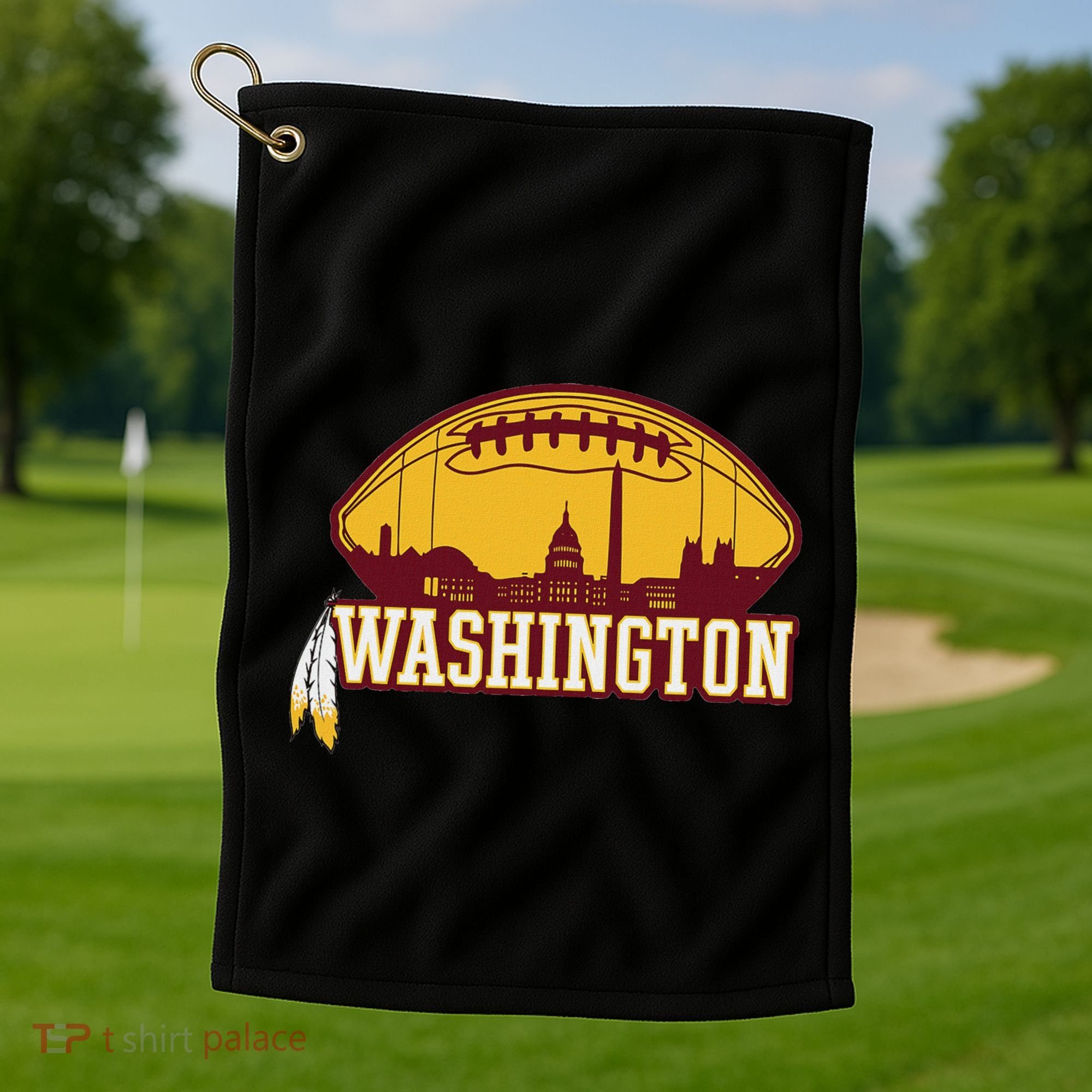 Washington Feather Golf Towel