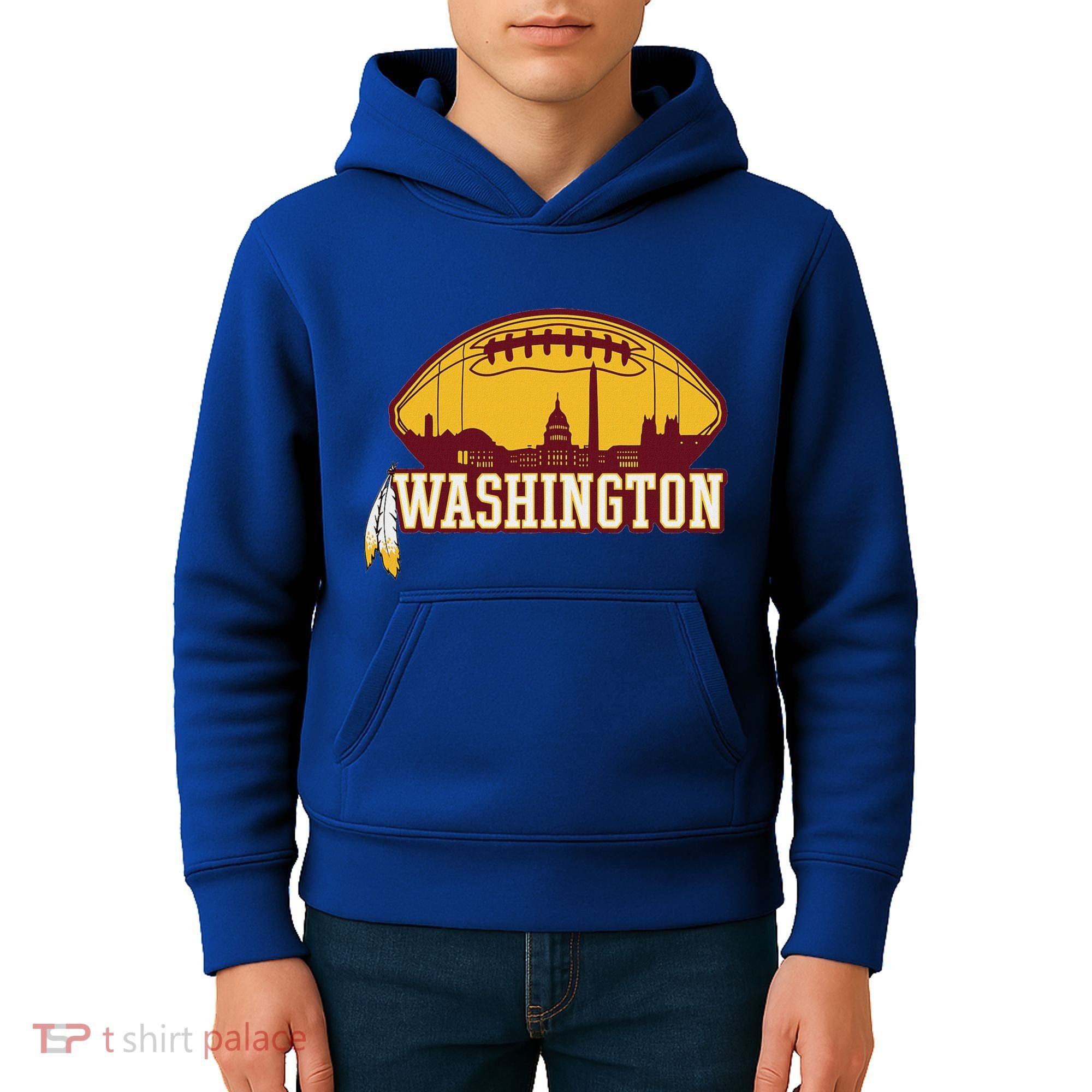 Washington Feather Kids Hoodie