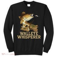 Walleye Fishing Walleye Whisperer Fishing Lure Sweatshirt thumb 0