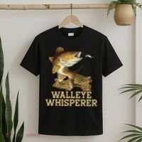 Walleye Fishing Walleye Whisperer Fishing Lure T-Shirt thumb 2