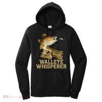 Walleye Fishing Walleye Whisperer Fishing Lure Women's Hoodie thumb 0