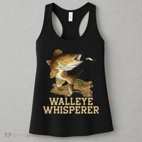 Walleye Fishing Walleye Whisperer Fishing Lure Women's Tank Top thumb 3