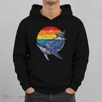 Whale Family Whale Lover Whales Aquarist Marine Biologist Hoodie thumb 0