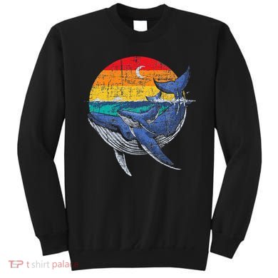 Whale Family Whale Lover Whales Aquarist Marine Biologist Sweatshirt