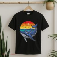 Whale Family Whale Lover Whales Aquarist Marine Biologist T-Shirt thumb 2