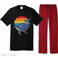 Whale Family Whale Lover Whales Aquarist Marine Biologist Pajama Set thumb 0