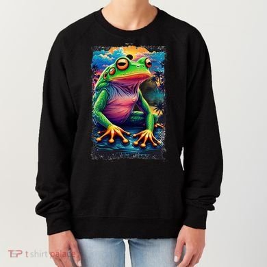 Watercolor Frog Women's Sweatshirt