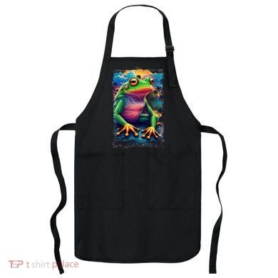 Watercolor Frog Apron
