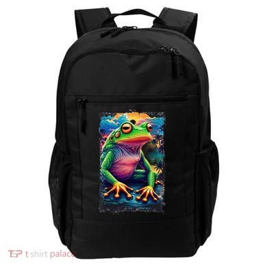 Watercolor Frog Backpack