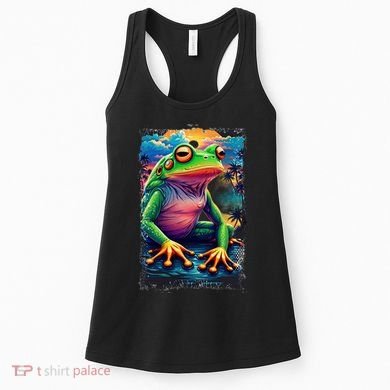 Watercolor Frog Women's Tank Top