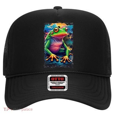 Watercolor Frog Hat