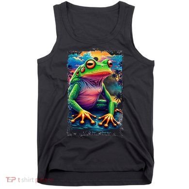 Watercolor Frog Tank Top