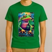 Watercolor Frog T-Shirt thumb 3
